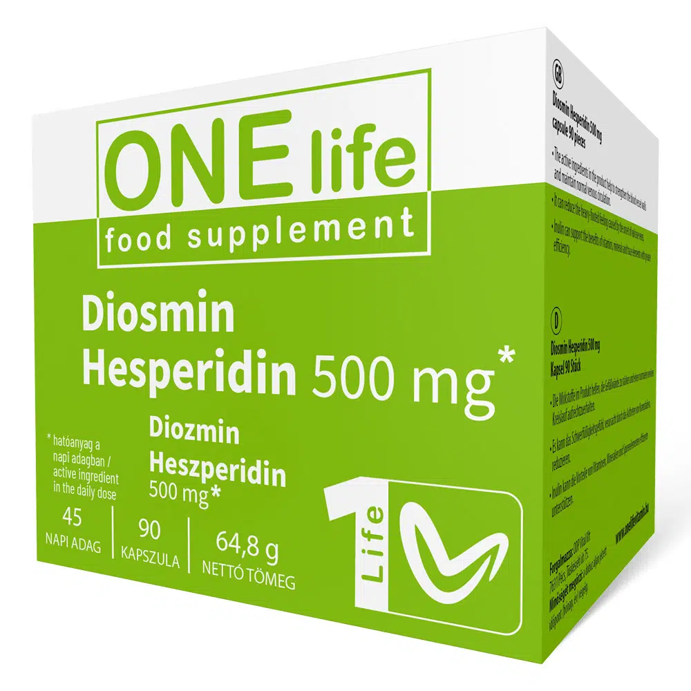 One Life Diozmin-Heszperidin kapszula - 90db 1 One Life Diozmin-Heszperidin kapszula - 90db