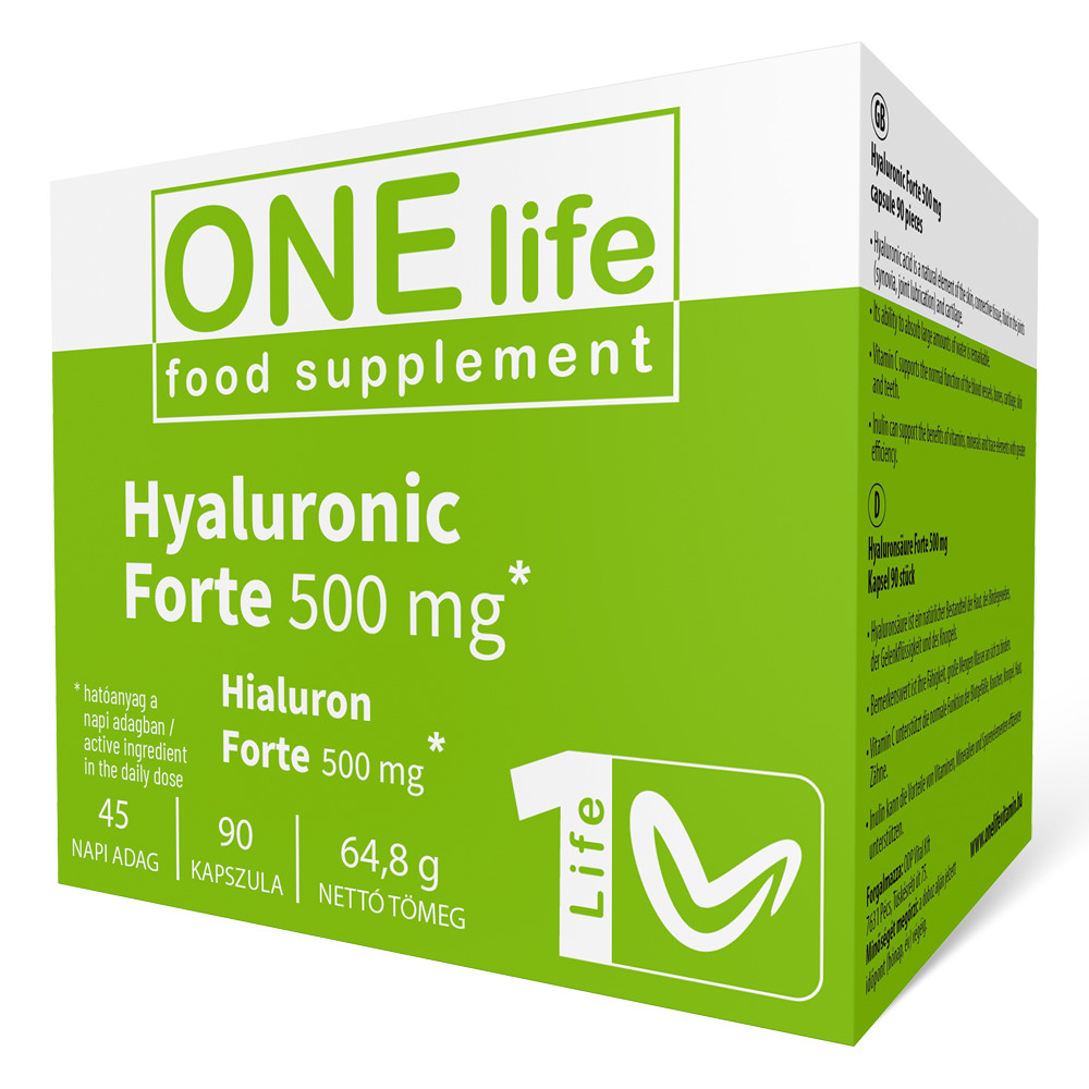 One Life Hialuron Forte kapszula - 90db 1 One Life Hialuron Forte kapszula - 90db