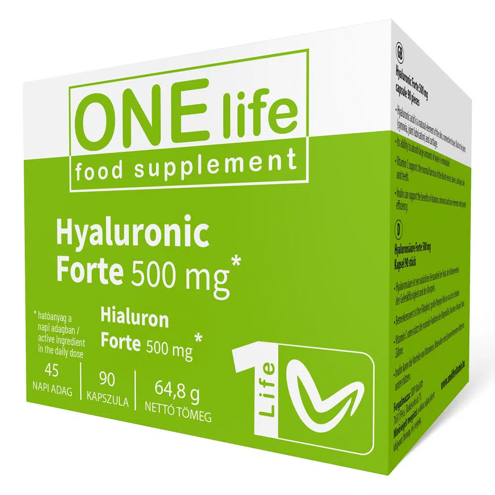 One Life Hialuron Forte kapszula - 90db 1 One Life Hialuron Forte kapszula - 90db