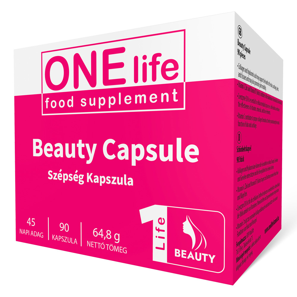 One Life Beauty - Szépség kapszula - 90db 1 One Life Beauty - Szépség kapszula - 90db