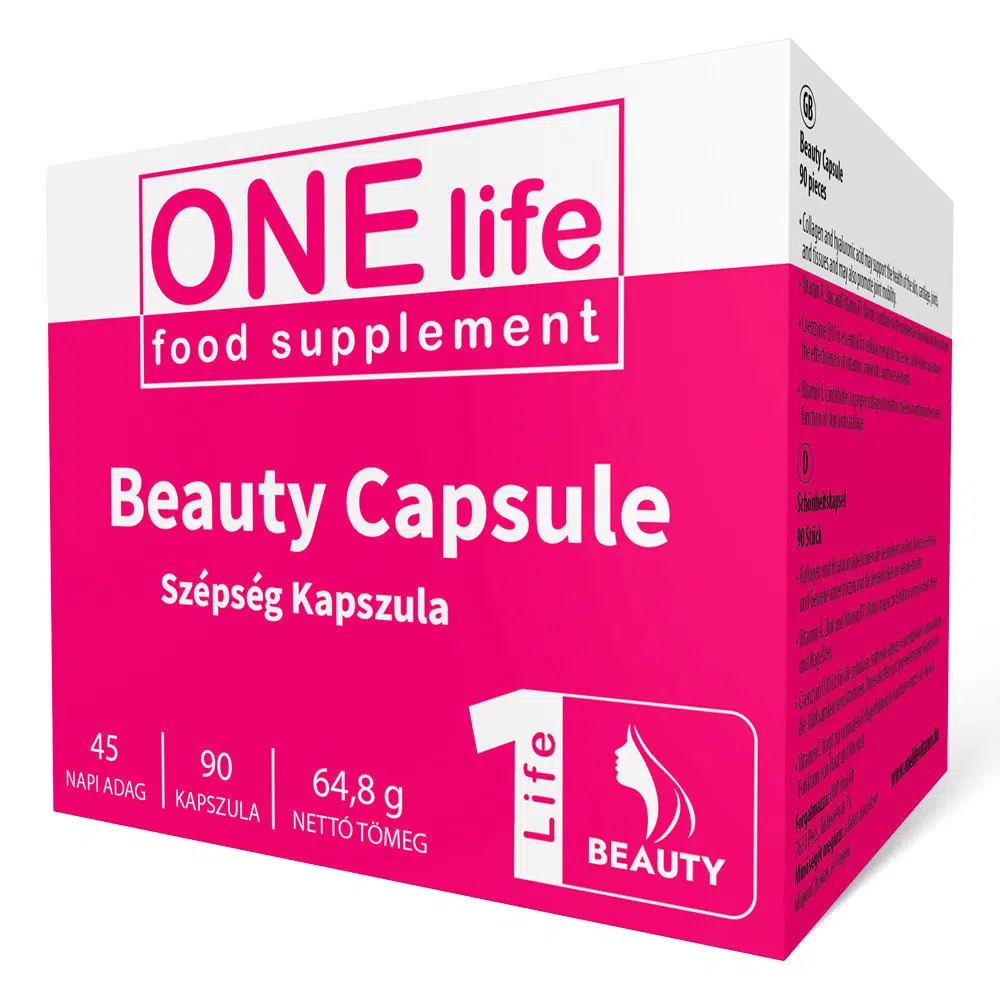 One Life Beauty - Szépség kapszula - 90db 1 One Life Beauty - Szépség kapszula - 90db