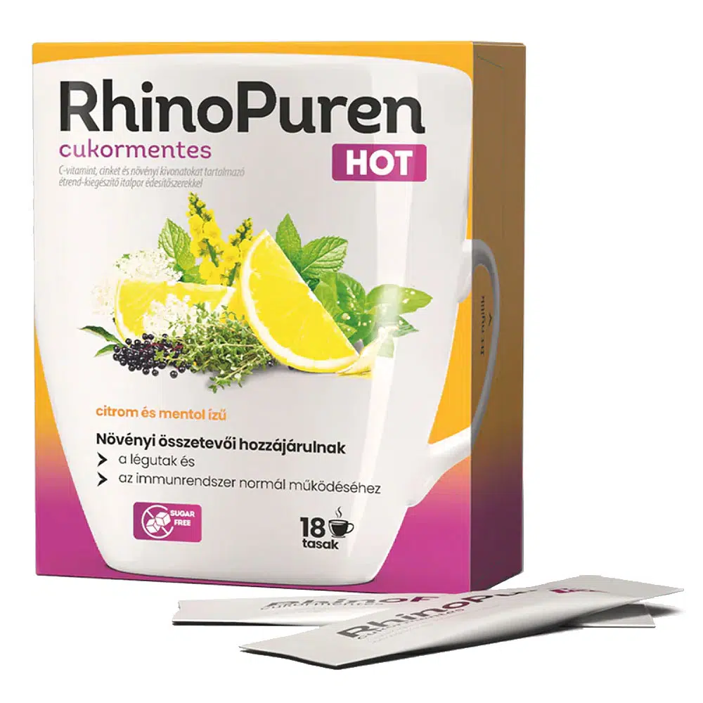 RhinoPuren HOT cukormentes italpor - 18db 1 RhinoPuren HOT cukormentes italpor - 18db