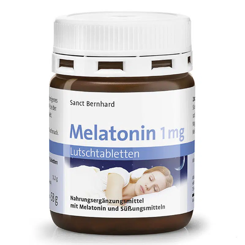 Sanct Bernhard Melatonin 1mg rágótabletta - 120db 1 Sanct Bernhard Melatonin 1mg rágótabletta - 120db
