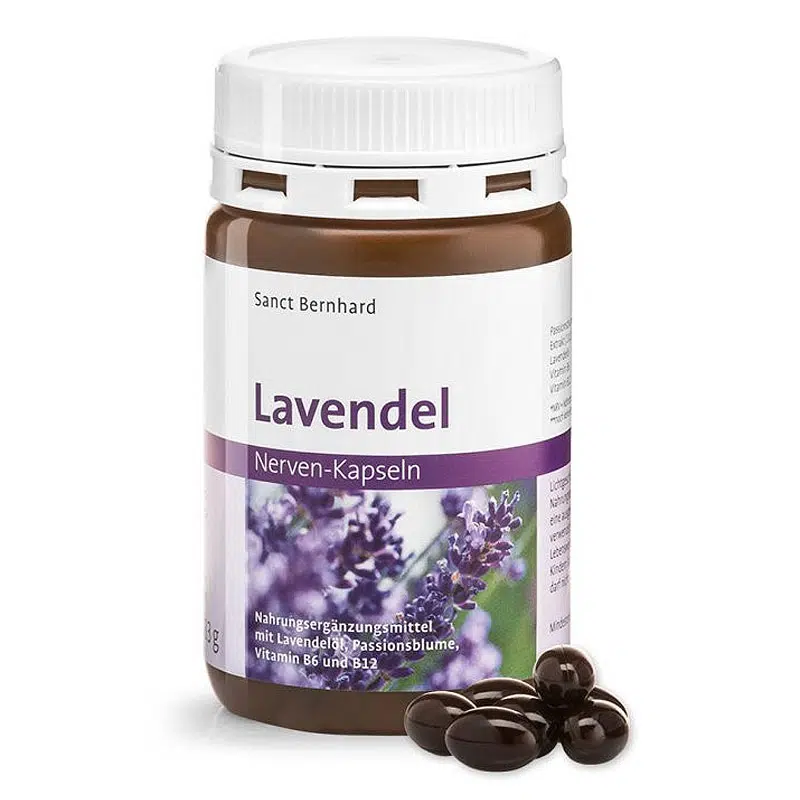 Sanct Bernhard Nyugalom kapszula Golgota+levendula olaj+B-vitaminok - 120db 1 Sanct Bernhard Nyugalom kapszula Golgota+levendula olaj+B-vitaminok - 120db