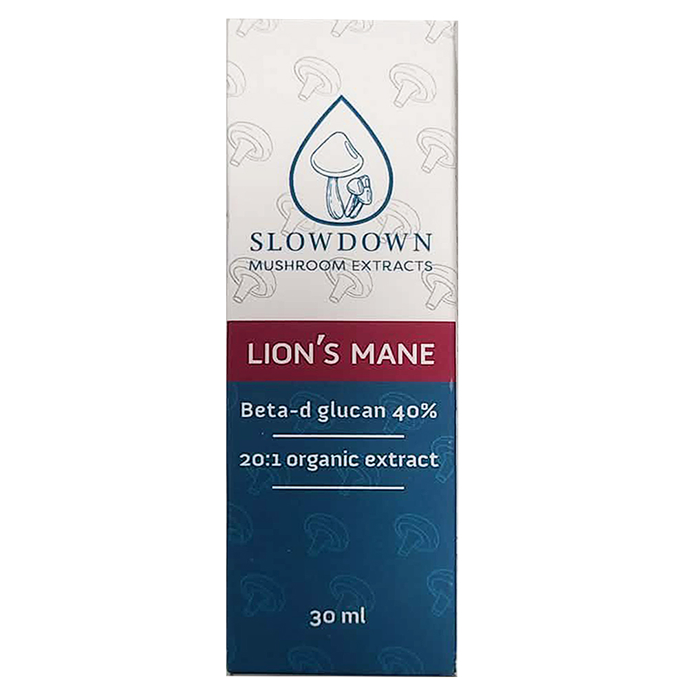 Slow Down Lion's Mane (Süngomba) csepp - 30ml 1 Slow Down Lion's Mane (Süngomba) csepp - 30ml