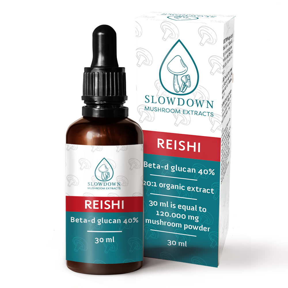 Slow Down Reishi csepp - 30ml 1 Slow Down Reishi csepp - 30ml