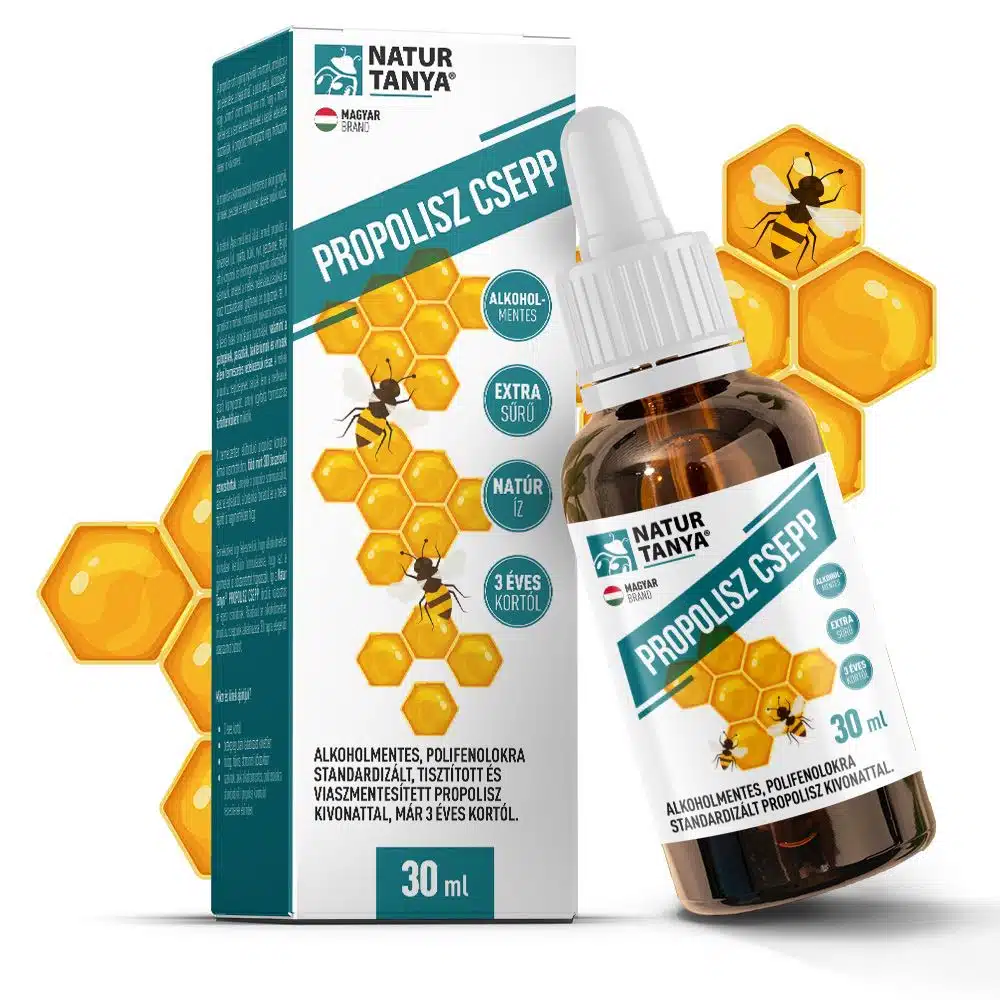 Natur Tanya Propolisz csepp - 30ml 4 Natur Tanya Propolisz csepp - 30ml - Image 4
