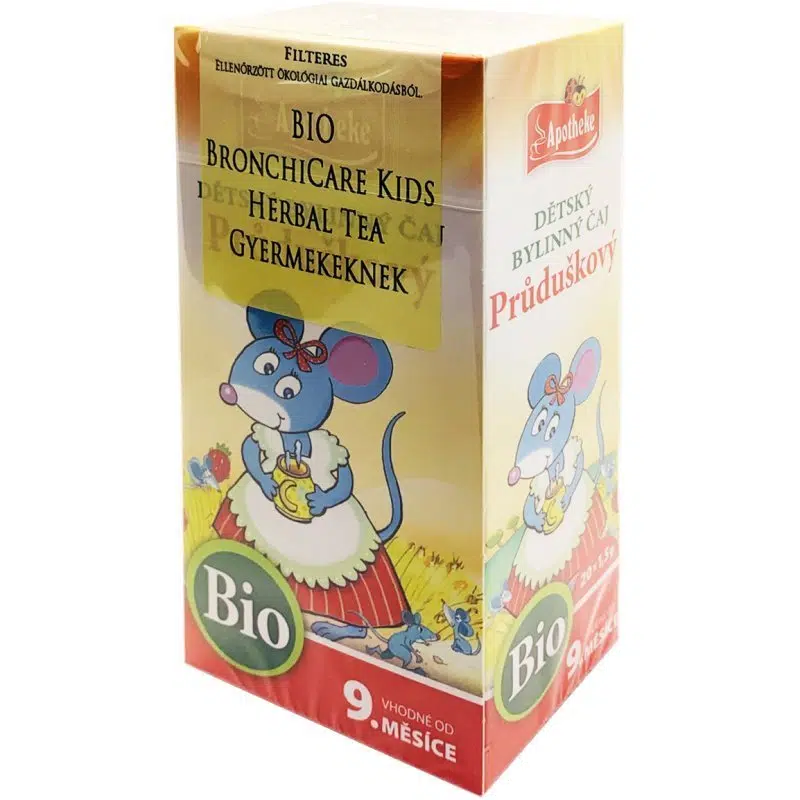 Apotheke Bio Bronchicare Herbal tea gyermekeknek 20 filter 1 Apotheke Bio Bronchicare Herbal tea gyermekeknek 20 filter