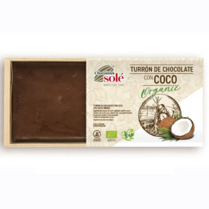 Chocolates Solé Bio csokoládés Nugát kókusszal - 200g