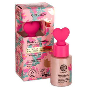 Natura Siberica C-Berrica Pink Calluna Természetes tónusú folyékony highlighter - 30ml