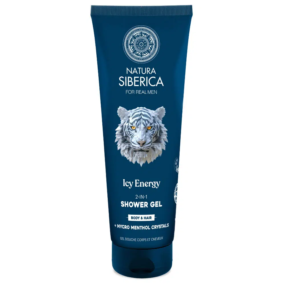 Natura Siberica "Ice Energy” 2 az 1-ben sampon és tusfürdő gél férfiaknak - 200ml 1 Natura Siberica "Ice Energy” 2 az 1-ben sampon és tusfürdő gél férfiaknak - 200ml