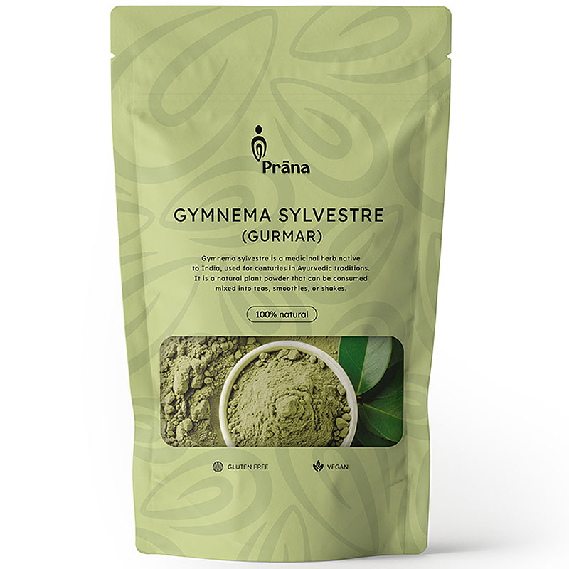 Prana Gymnema Sylvestre (Gurmar) por - 100g 1 Prana Gymnema Sylvestre (Gurmar) por - 100g