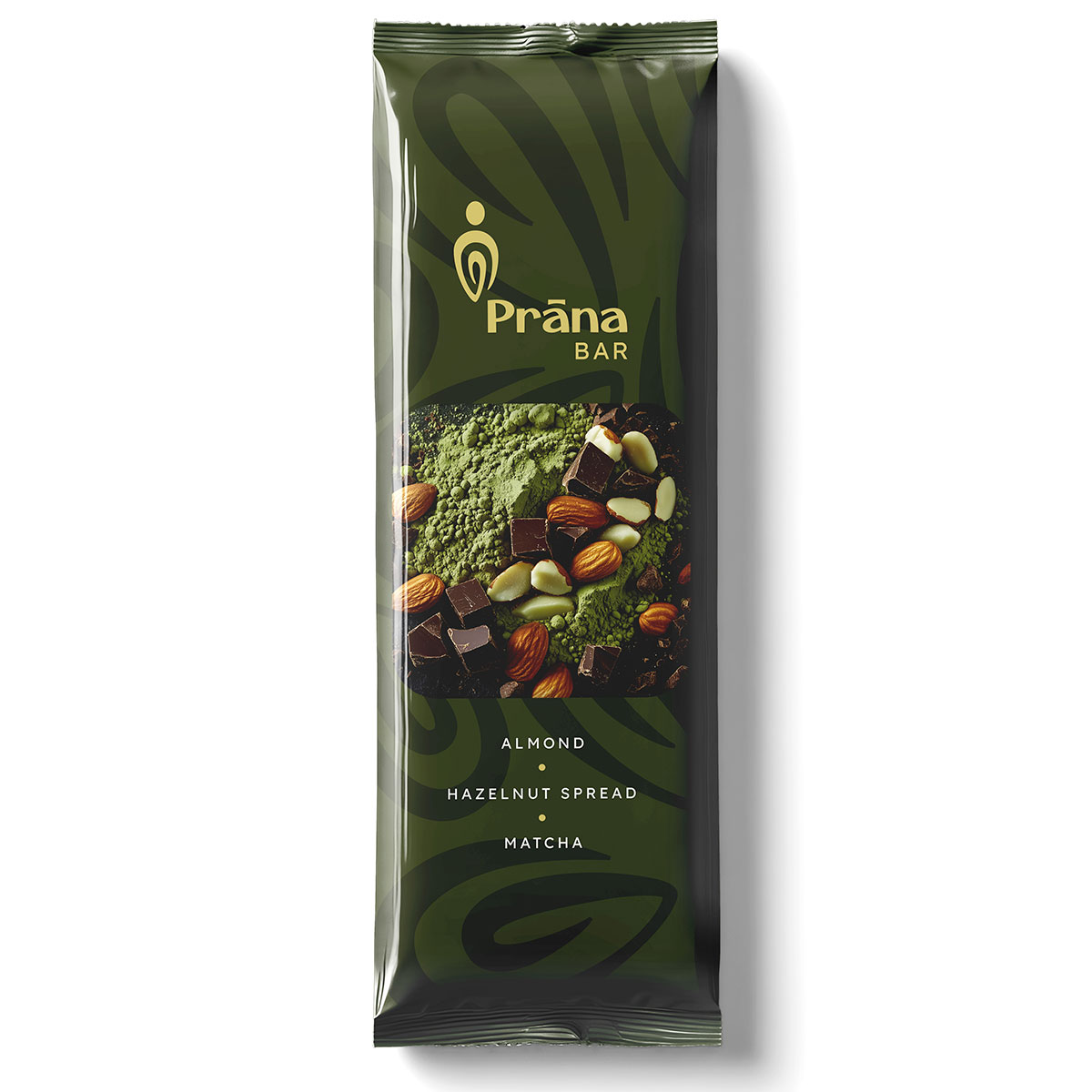 Prana Szelet Matcha-Mandula-Mogyorókrém - 35g 1 Prana Szelet Matcha-Mandula-Mogyorókrém - 35g