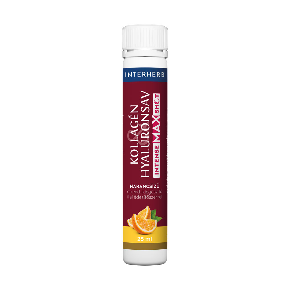 Interherb Kollagén Hyaluronsav Intense MAX Shot - 14 ampulla 2 Interherb Kollagén Hyaluronsav Intense MAX Shot - 14 ampulla - Image 2