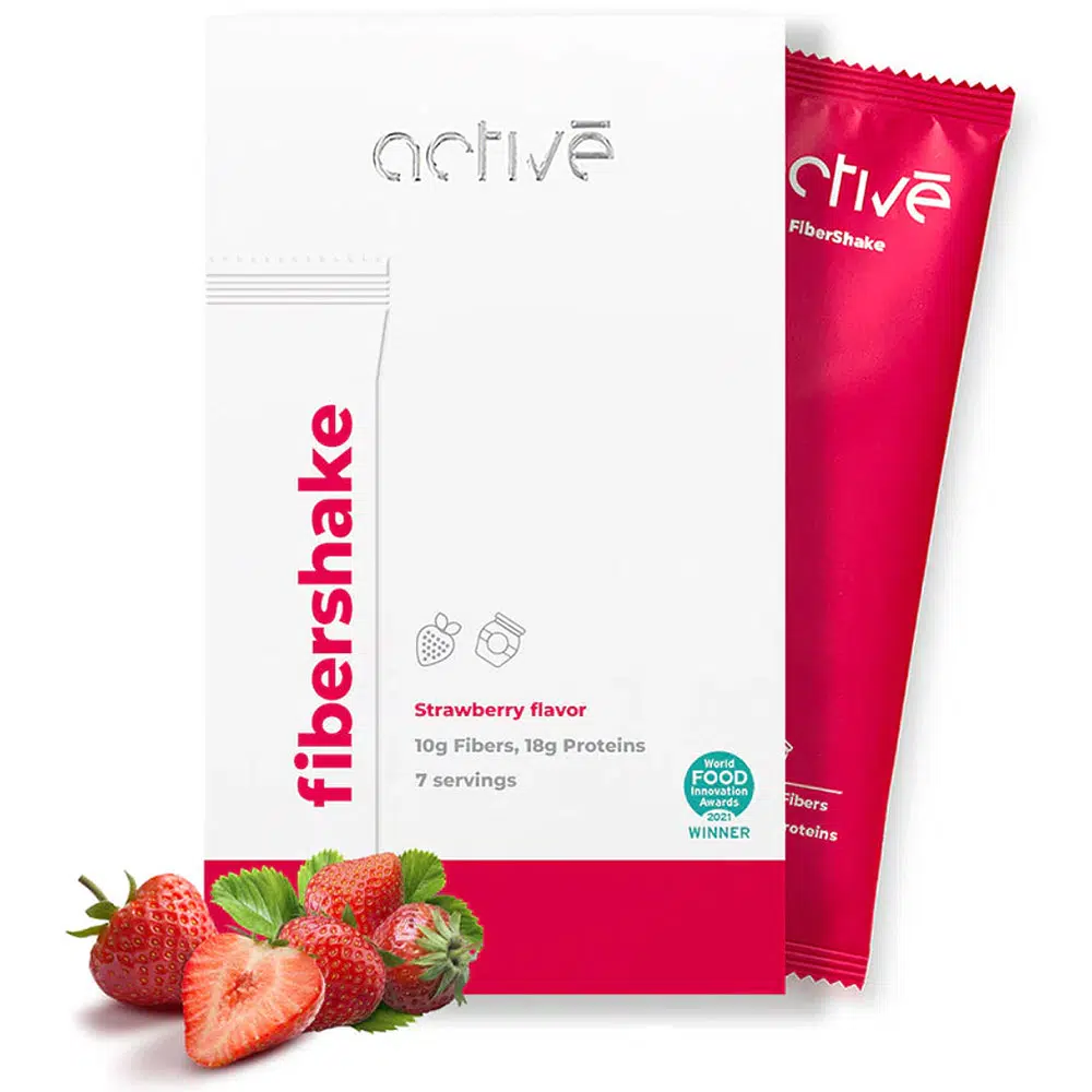 Activé fibershake - Strawberry - 7 adag 1 Activé fibershake - Strawberry - 7 adag