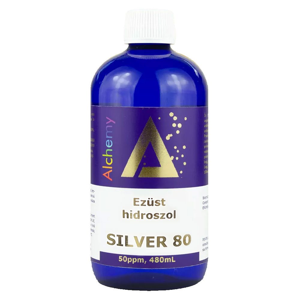 Alchemy SILVER 80 80ppm Argint Coloid - 480ml 1 Alchemy SILVER 80 80ppm Argint Coloid - 480ml