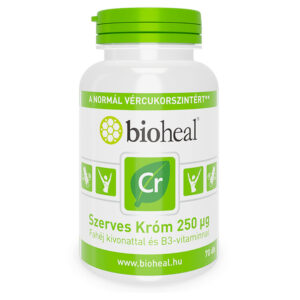 Bioheal Szerves Természetes Króm filmtabletta - 70db