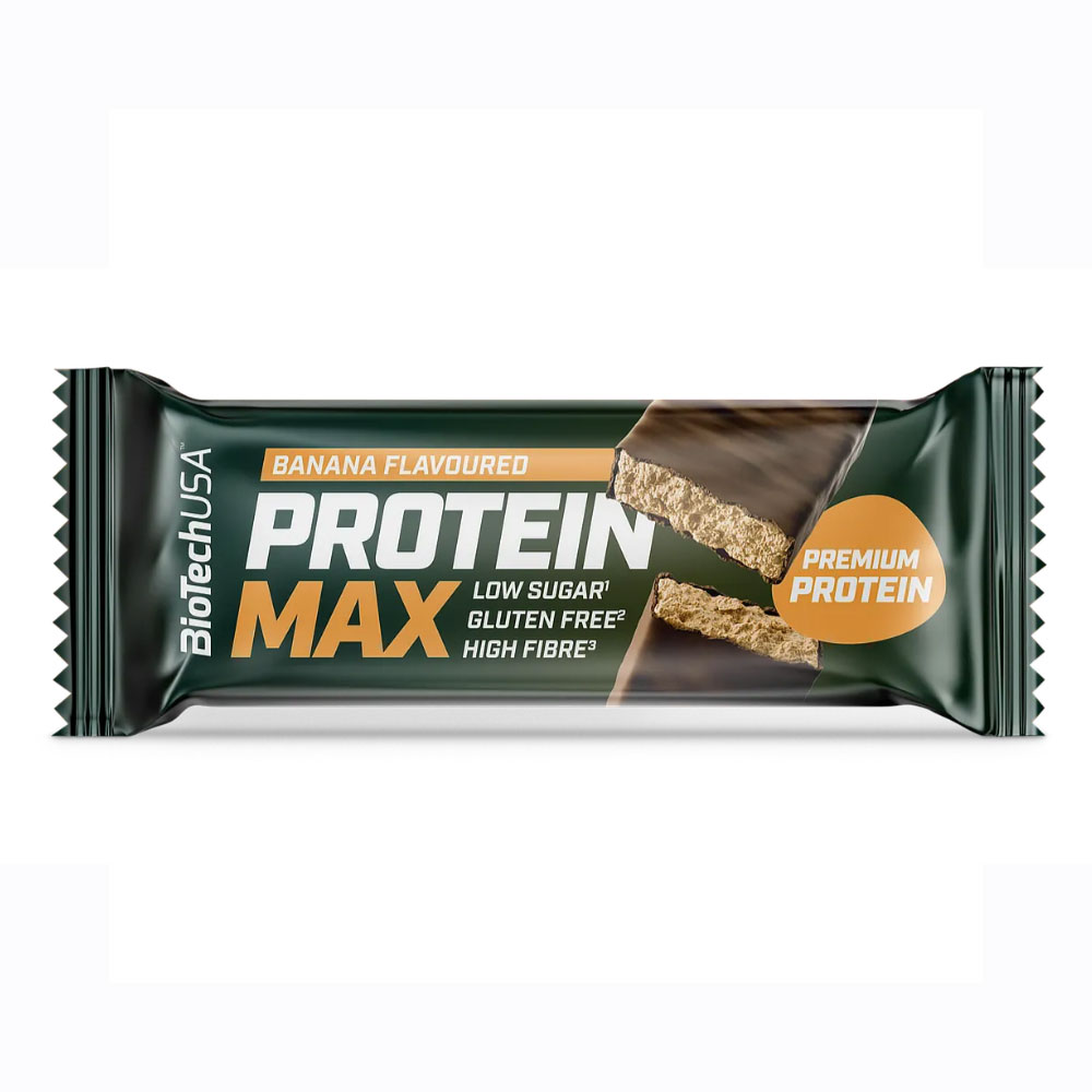 Biotech USA Protein Max protein szelet banán - 45g 1 Biotech USA Protein Max protein szelet banán - 45g