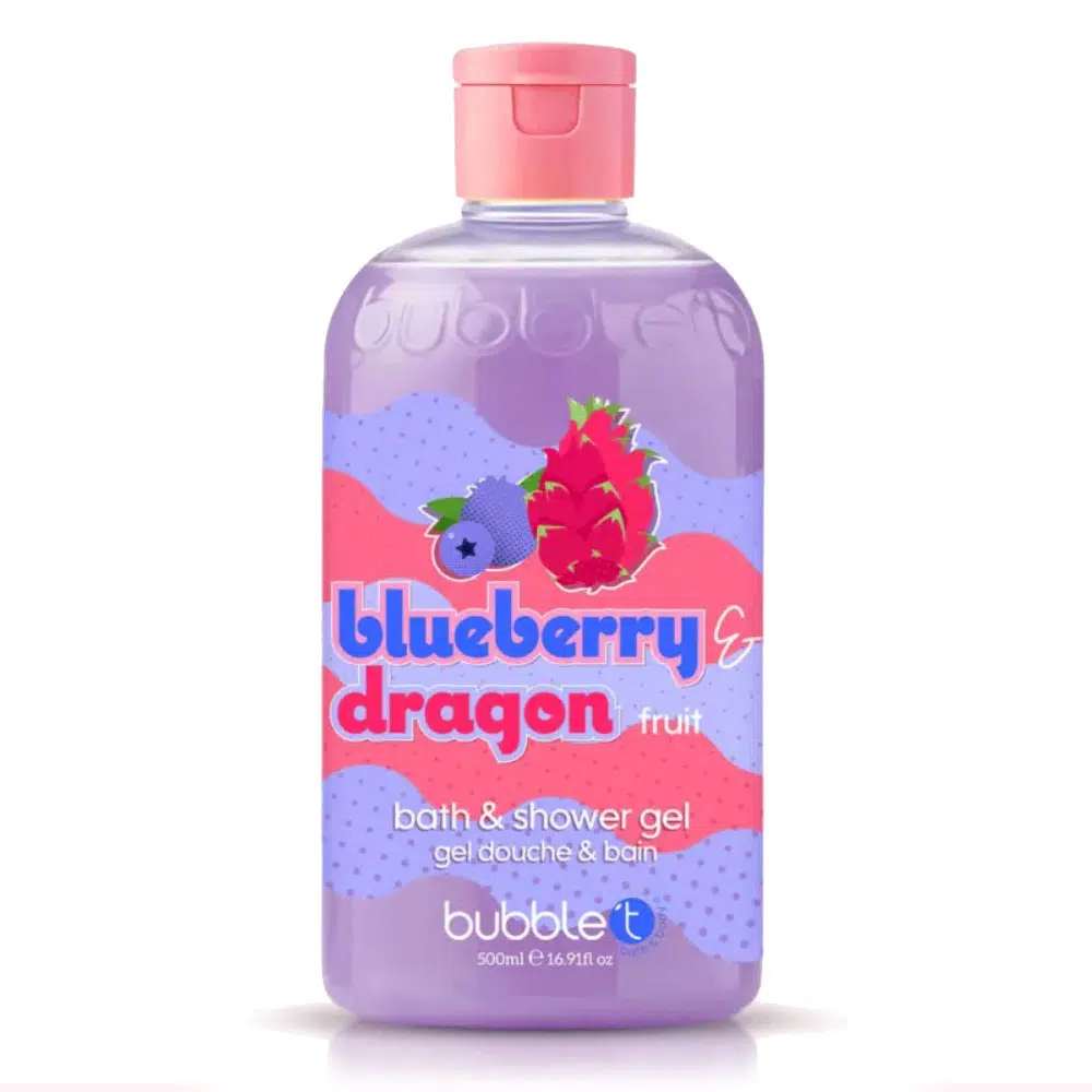 Bubblet Áfonya&Sárkánygyümölcs tusfürdő - 500ml 1 Bubblet Áfonya&Sárkánygyümölcs tusfürdő - 500ml