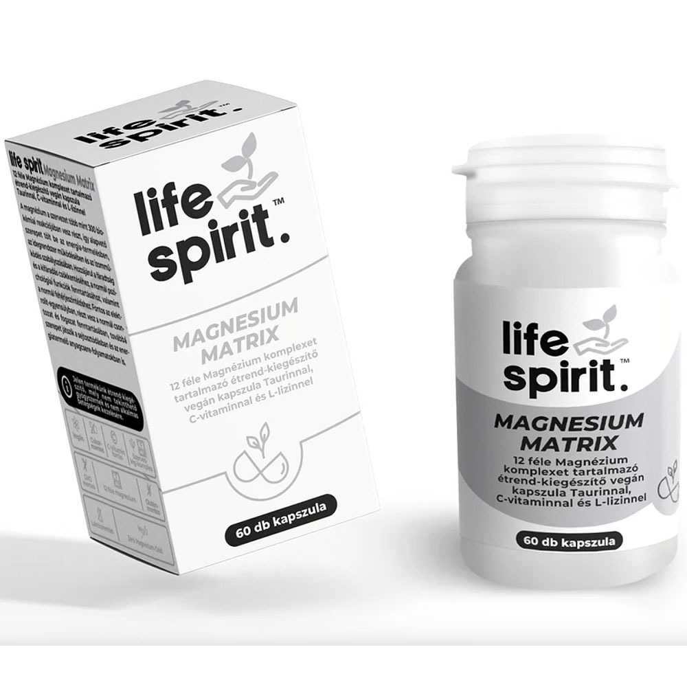 Life Spirit Magnesium Matrix kapszula - 60db 1 Life Spirit Magnesium Matrix kapszula - 60db