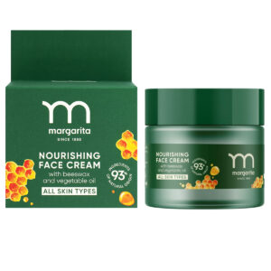 Margarita Tápláló arckrém méhviasszal és növényi olajjal - 50ml