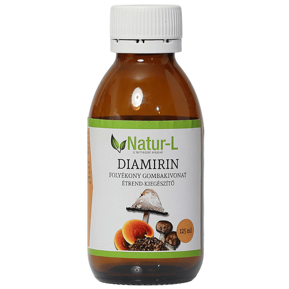 Natur-L Diamirin folyékony gyógygomba kivonat - 125ml 1 Natur-L Diamirin folyékony gyógygomba kivonat - 125ml