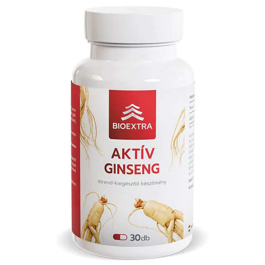 Bioextra Aktív Ginseng kapszula - 30db 1 Bioextra ginseng active 100% kapszula 30db