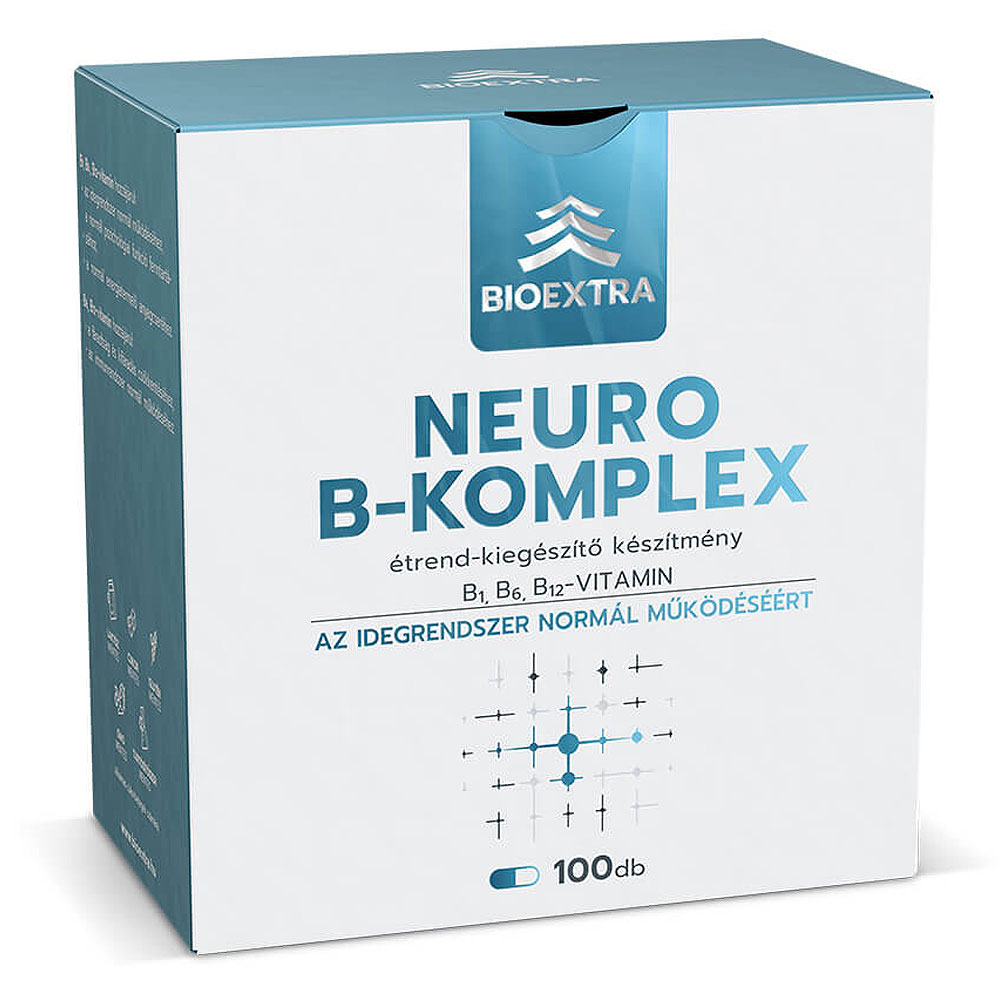 Bioextra NEURO B-komplex filmtabletta - 100db 1 Bioextra NEURO B-komplex filmtabletta - 100db