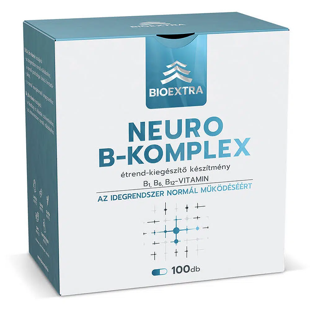 Bioextra NEURO B-komplex filmtabletta - 100db 1 Bioextra NEURO B-komplex filmtabletta - 100db