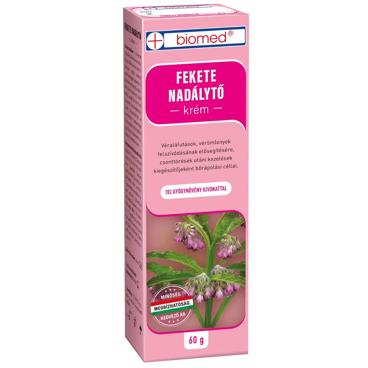 Biomed Feketenadálytő krém - 60g 1 Biomed feketenadálytő krém 60 g
