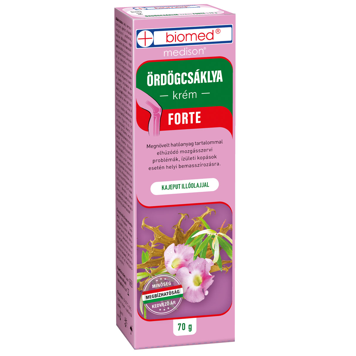 Biomed Ördögcsáklya Forte krém - 70g 1 Biomed Ördögcsáklya Forte krém 70g