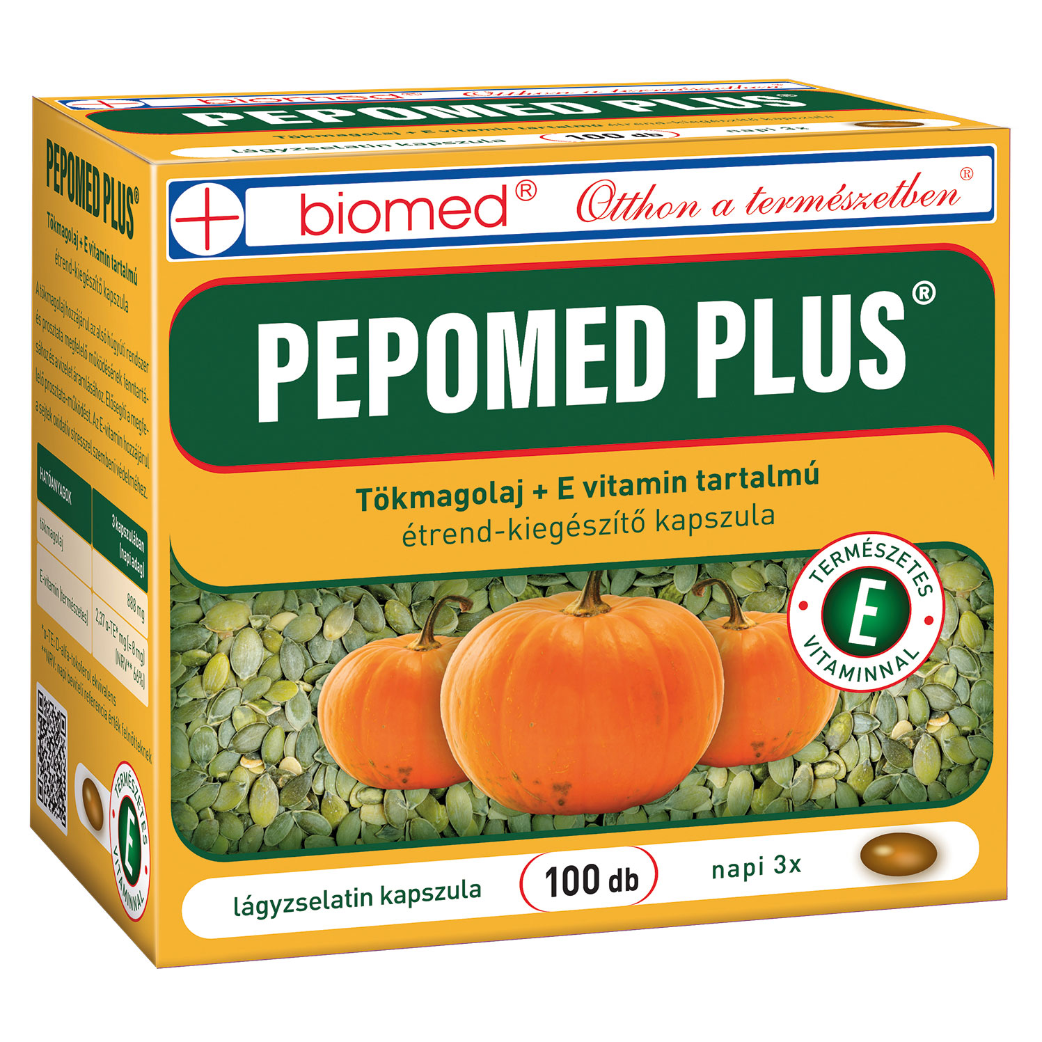 Biomed Pepomed Plus kapszula - 100db 1 Biomed pepomed plus kapszula 100 db
