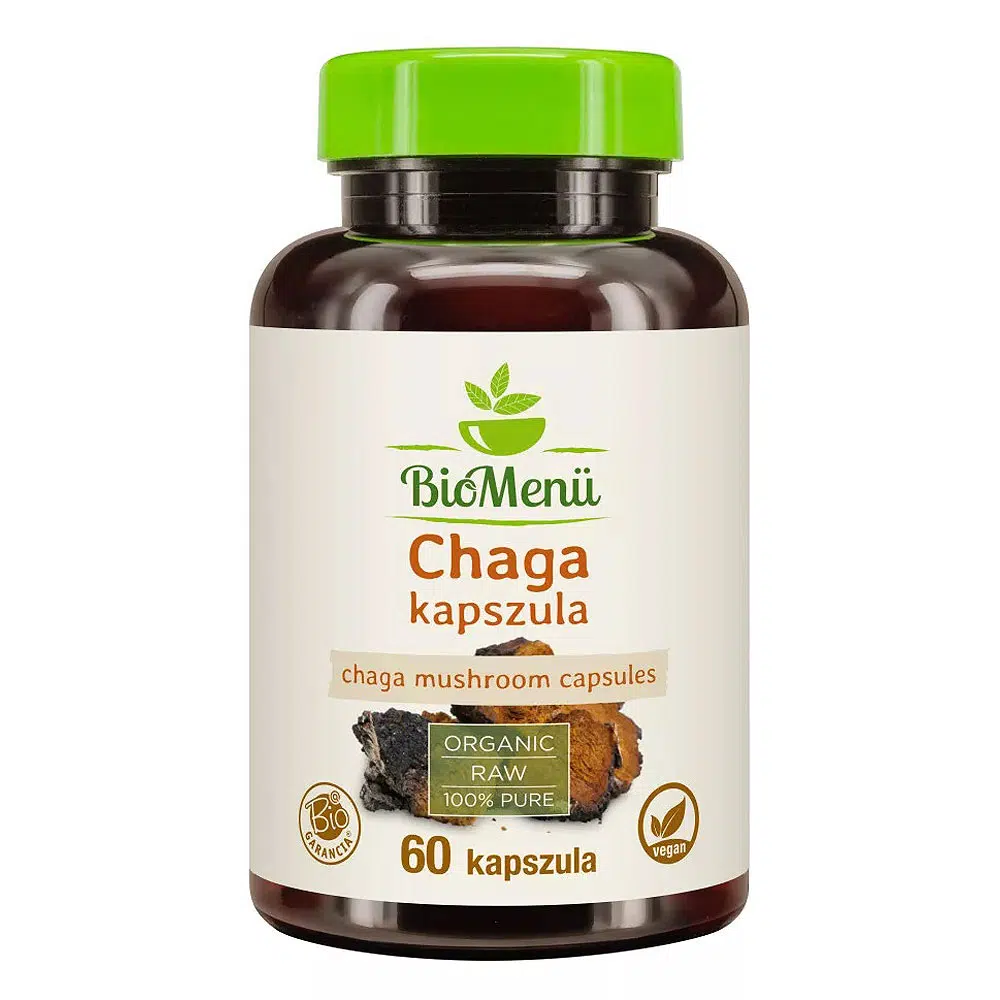 BioMenü Bio Chaga kapszula - 60db 1 BioMenü Bio Chaga kapszula 60db