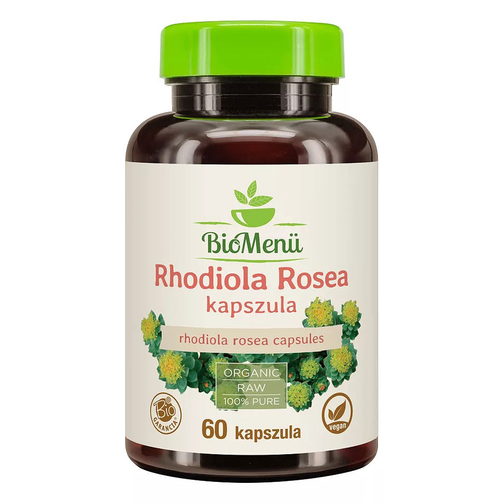 Biomenü Bio Rhodiola Rosea kapszula - 60db 1 Biomenü Bio Rhodiola Rosea kapszula 60db