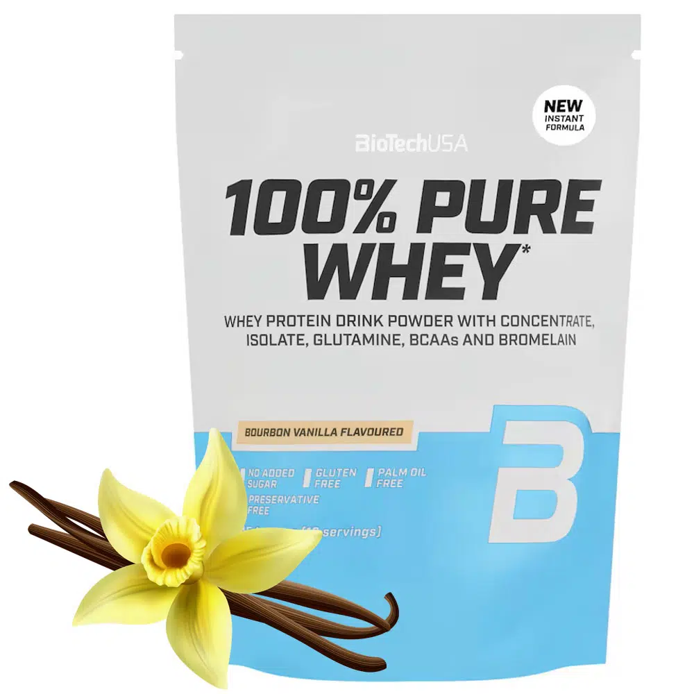 Biotech USA 100% Pure Whey vanília - 400g 1 Biotech USA 100% Pure Whey vanília - 400g