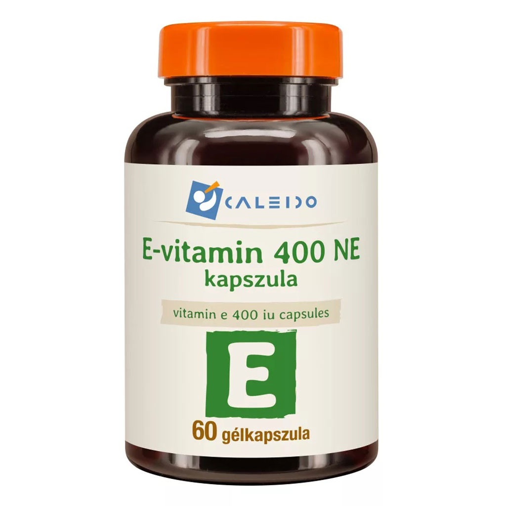 Caleido E-vitamin 400 NE gélkapszula - 60db 1 Caleido E-vitamin 400 NE gélkapszula 60db