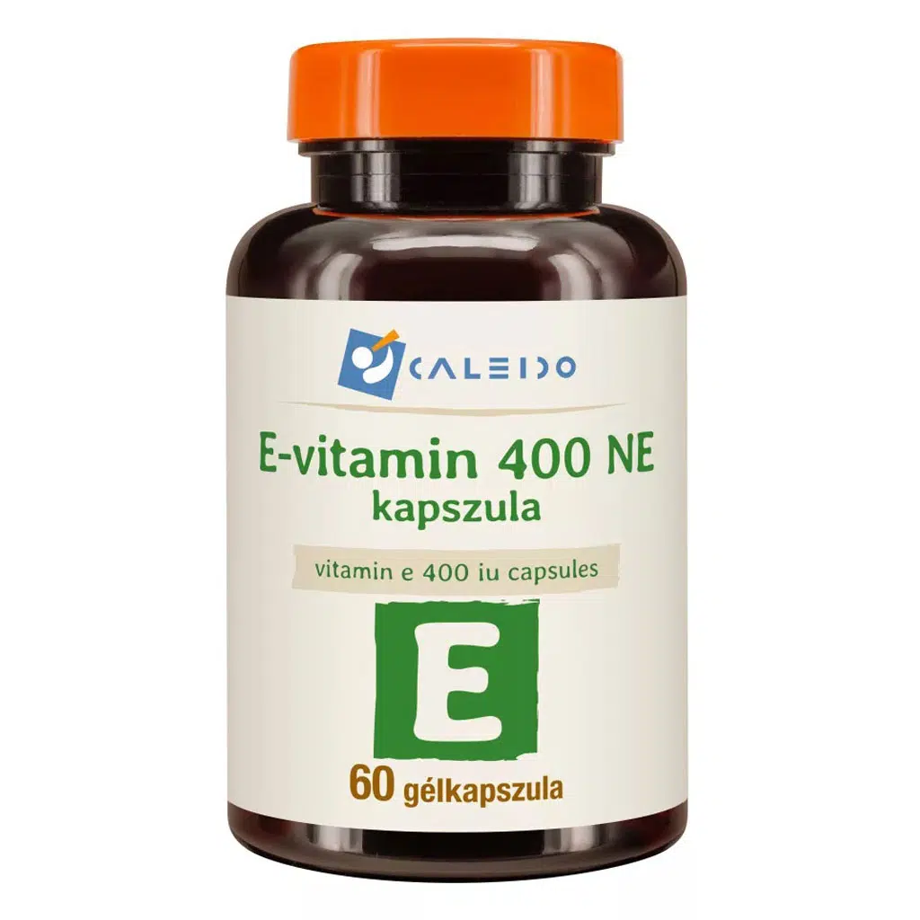 Caleido E-vitamin 400 NE gélkapszula - 60db 1 Caleido E-vitamin 400 NE gélkapszula 60db