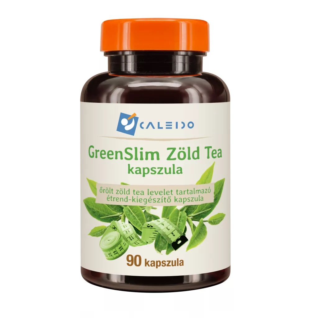 Caleido GreenSlim Zöld tea kapszula - 90db 1 Caleido GreenSlim Zöldtea 90db kapszula