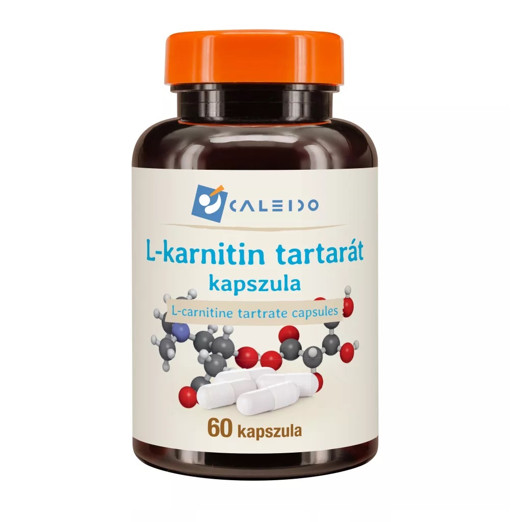 Caleido L-Karnitin Tartarát kapszula - 60db 1 Caleido L-Karnitin Tartarát kapszula 60db