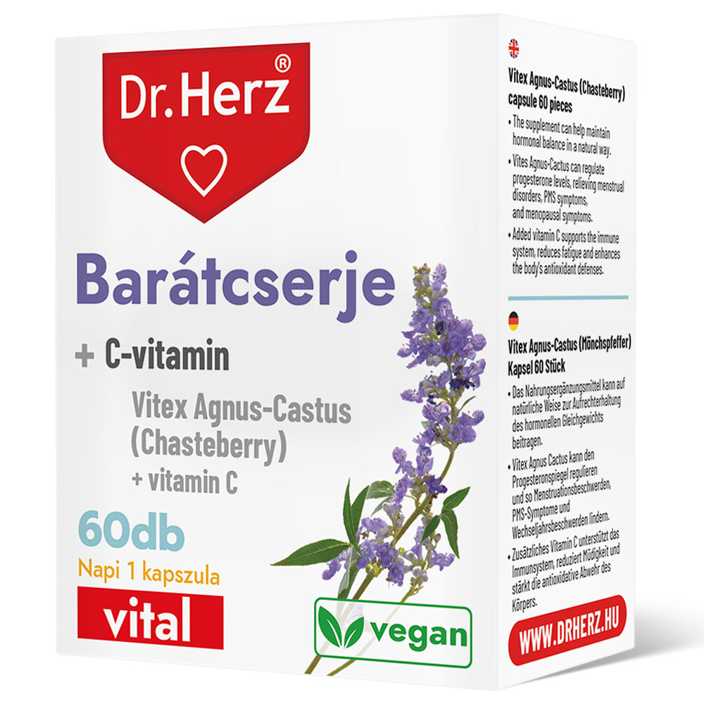 Dr. Herz Barátcserje kapszula - 60db 1 Dr. Herz Barátcserje kapszula - 60db