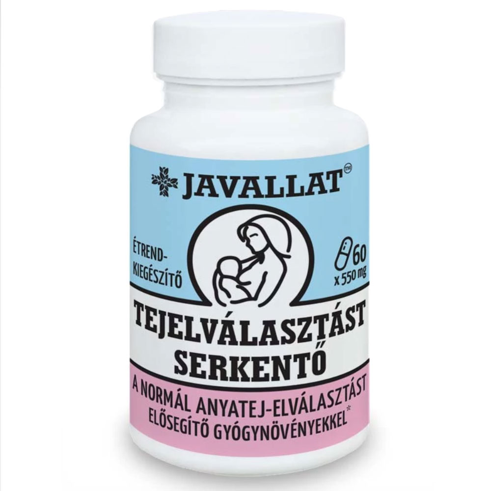 Javallat Tejelválasztást serkentő kapszula - 60db 1 Javallat Tejelválasztást serkentő kapszula - 60db