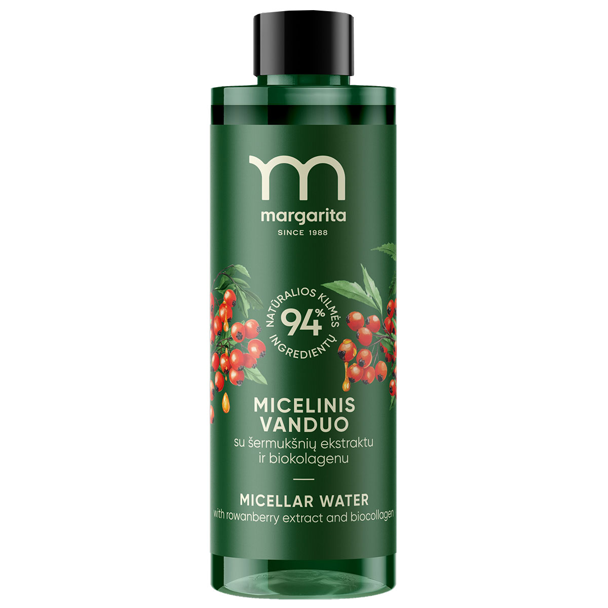 Margarita Micellás víz berkenyekivonattal és biokollagénnel - 200ml 1 Margarita Micellás víz berkenyekivonattal és biokollagénnel - 200ml