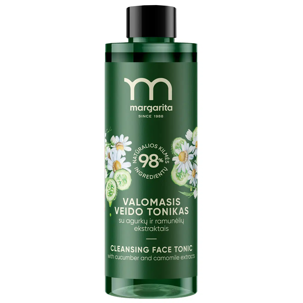 Margarita Tisztító arctonik uborka- és kamillakivonattal - 200ml 1 Margarita Tisztító arctonik uborka- és kamillakivonattal - 200ml