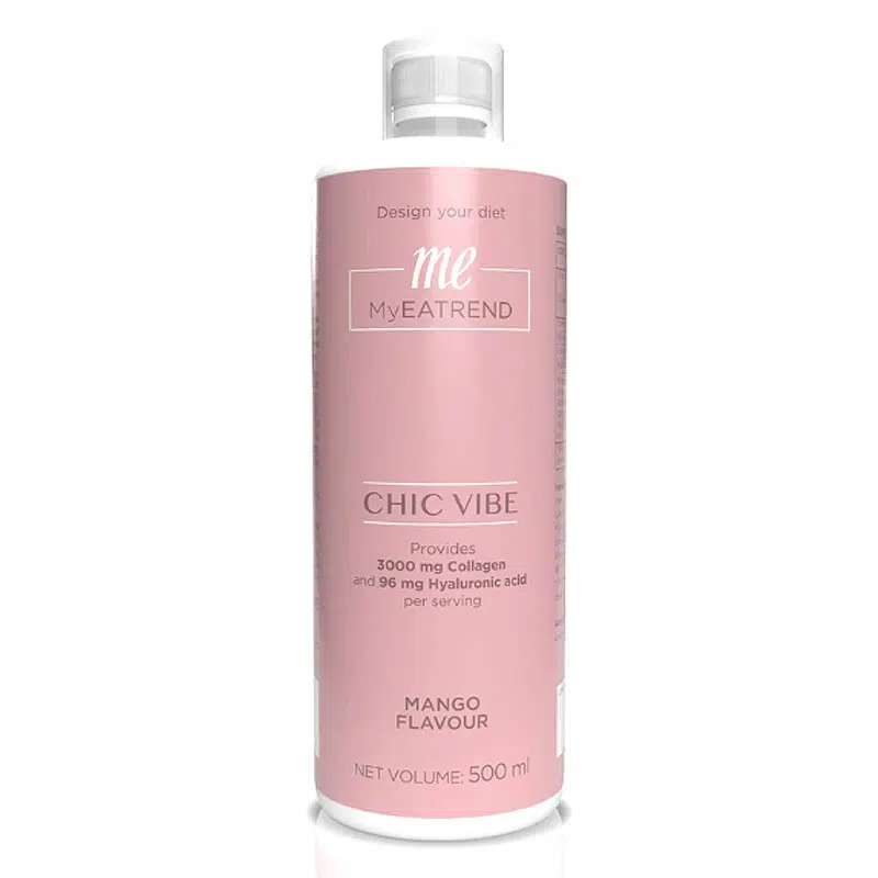 MyEATREND Chic Vibe Kollagén 3000mg Mango ital - 500ml 1 MyEATREND Chic Vibe Kollagén 3000mg Mango ital - 500ml