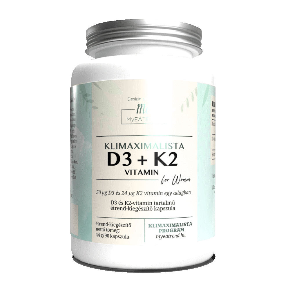 MyEATREND Klimaximalista D3+K2 kapszula - 90db 1 MyEATREND Klimaximalista D3+K2 kapszula - 90db