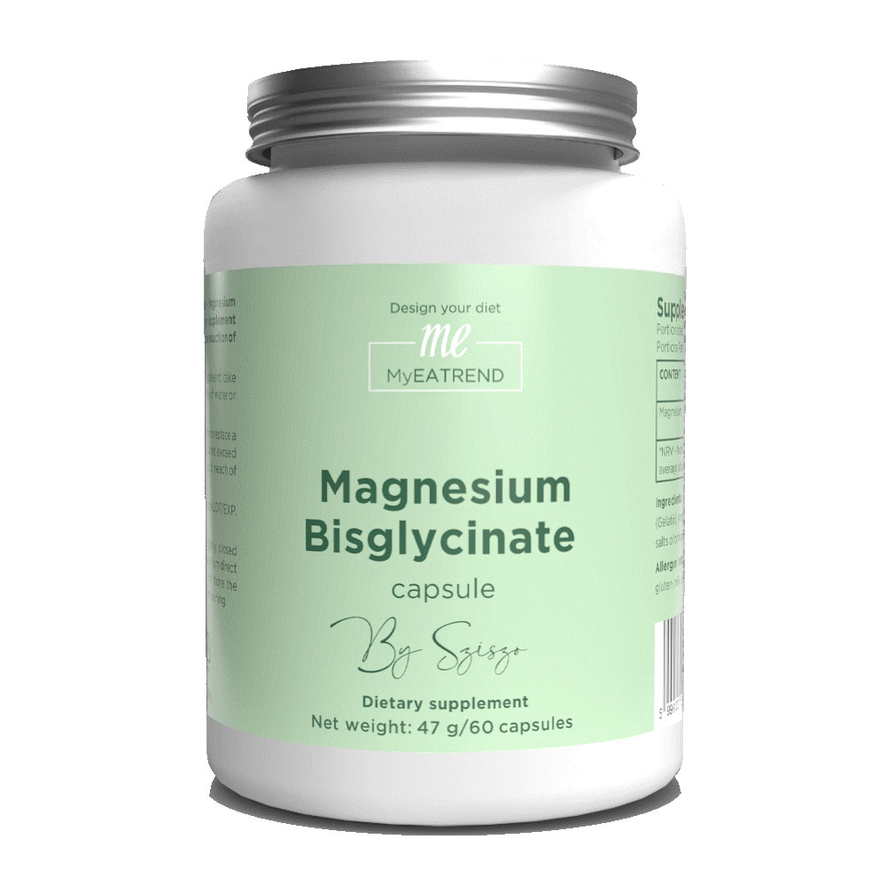 MyEATREND Magnézium Biszglicinát kapszula - 60db 1 MyEATREND Magnézium Biszglicinát kapszula - 60db