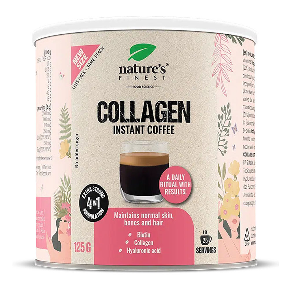 Nature's Finest Collagen Instant Coffee - 125 g 1 Nature's Finest Collagen Instant Coffee - 125 g