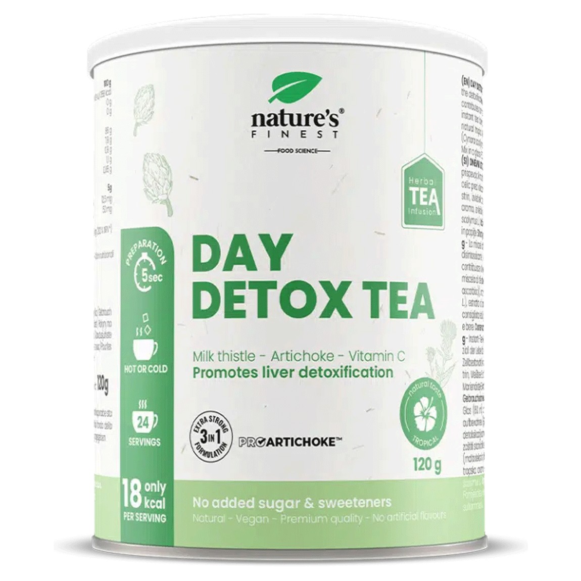 Nature's Finest Day Detox TEA - 120 g 1 Nature's Finest Day Detox TEA - 120 g