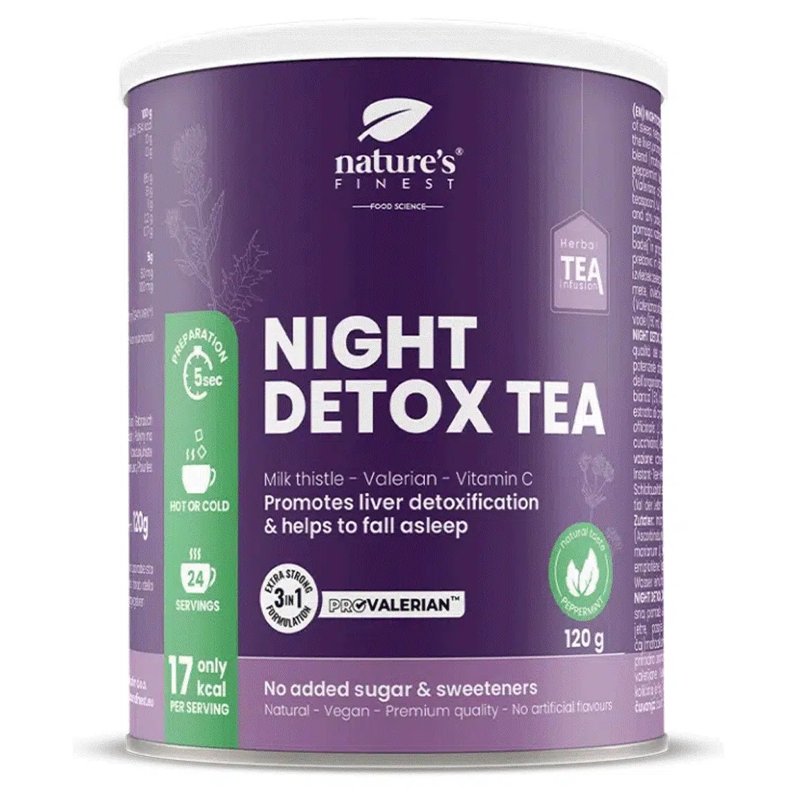 Nature's Finest Night Detox TEA - 120g 1 Nature's Finest Night Detox TEA - 120 g