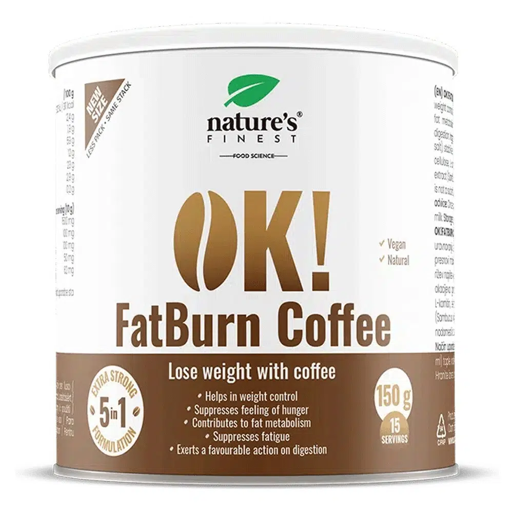 Nature's Finest OK! Fatburn Coffee - 150 g 1 Nature's Finest OK! Fatburn Coffee - 150 g